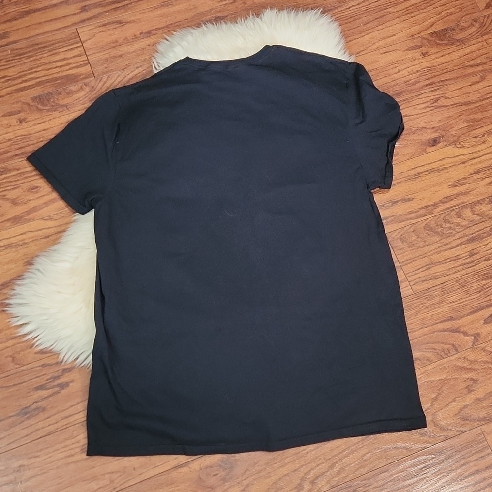 Selena Black Fitted Graphic Tshirt - Picture 4 of 4